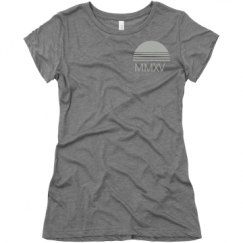 Ladies Slim Fit Super Soft Triblend Tee