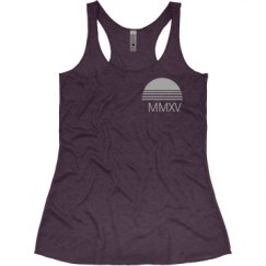 Ladies Slim Fit Super Soft Racerback Triblend Tank