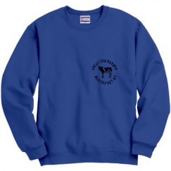 Unisex Film and Foil Crewneck Sweatshirt