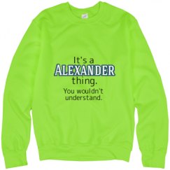 Unisex Neon Crewneck Sweatshirt