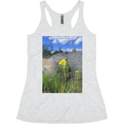 Ladies Slim Fit Super Soft Racerback Triblend Tank