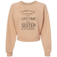 Women's Raglan Pullover Fleece