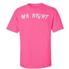 Unisex Ultra Cotton Safety Neon Crewneck Tee