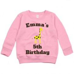 Toddler Crewneck Basic Promo Sweatshirt