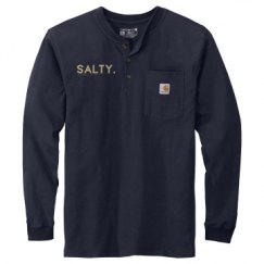 Unisex Carhartt Long Sleeve Henley Tee 