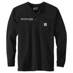 Unisex Carhartt Long Sleeve Henley Tee 