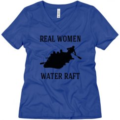 Ladies Relaxed Fit V-Neck Tee