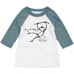 Toddler 3/4 Sleeve Raglan Tee