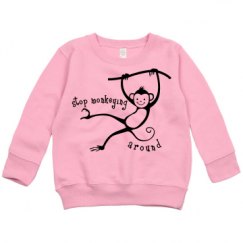 Toddler Crewneck Basic Promo Sweatshirt