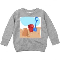 Toddler Crewneck Basic Promo Sweatshirt