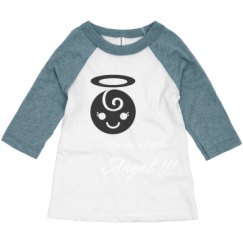 Toddler 3/4 Sleeve Raglan Tee