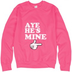 Unisex Neon Crewneck Sweatshirt