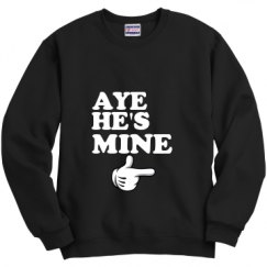 Unisex Film and Foil Crewneck Sweatshirt