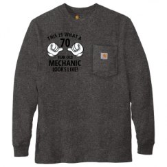 Unisex Carhartt Pocket Long Sleeve Tee