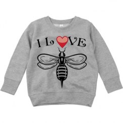 Toddler Crewneck Basic Promo Sweatshirt