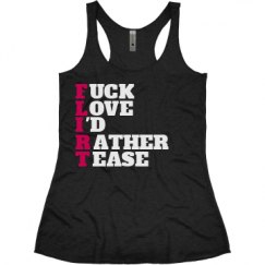 Ladies Slim Fit Super Soft Racerback Triblend Tank