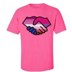 Unisex Ultra Cotton Safety Neon Crewneck Tee