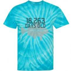 Unisex Tie-Dye Cyclone Pinwheel Tee