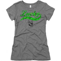 Ladies Slim Fit Super Soft Triblend Tee