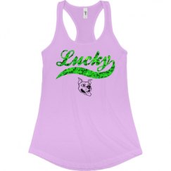 Ladies Slim Fit Racerback Tank Top