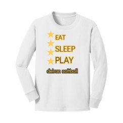 Youth Midweight Cotton Long Sleeve Tee