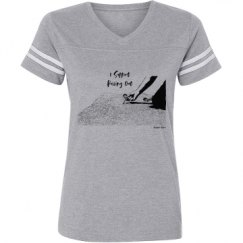 Ladies Relaxed Fit Vintage Sports Tee