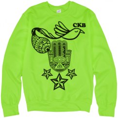 Unisex Neon Crewneck Sweatshirt