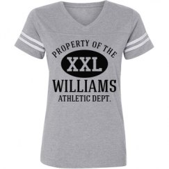 Ladies Relaxed Fit Vintage Sports Tee