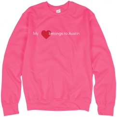 Unisex Neon Crewneck Sweatshirt