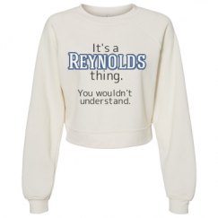 Women's Raglan Pullover Fleece