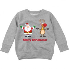 Toddler Crewneck Basic Promo Sweatshirt