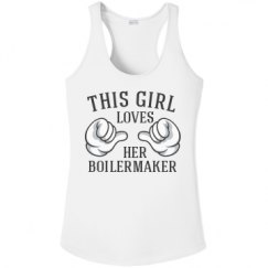 Ladies Athletic Performance Racerback Tank