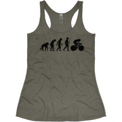 Ladies Slim Fit Super Soft Racerback Triblend Tank