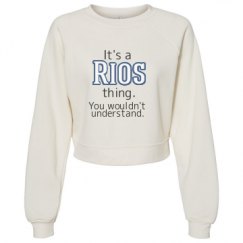 Women's Raglan Pullover Fleece