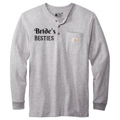 Unisex Carhartt Long Sleeve Henley Tee 