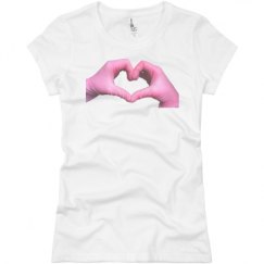 Ladies Slim Fit Basic Promo Jersey Tee