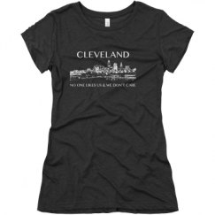 Ladies Slim Fit Super Soft Triblend Tee