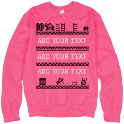 Unisex Neon Crewneck Sweatshirt