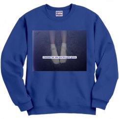 Unisex Film and Foil Crewneck Sweatshirt