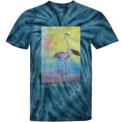 Unisex Tie-Dye Cyclone Pinwheel Tee