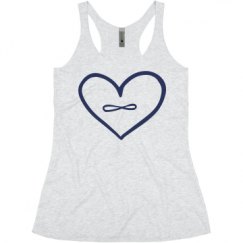 Ladies Slim Fit Super Soft Racerback Triblend Tank