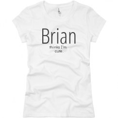 Ladies Slim Fit Basic Promo Jersey Tee