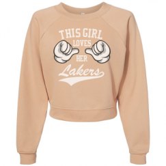 Women's Raglan Pullover Fleece