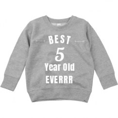 Toddler Crewneck Basic Promo Sweatshirt