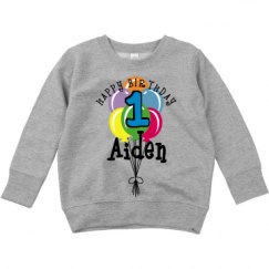 Toddler Crewneck Basic Promo Sweatshirt