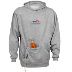 Unisex Beer Holder Tailgate Hoodie