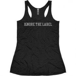 Ladies Slim Fit Super Soft Racerback Triblend Tank