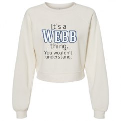 Women's Raglan Pullover Fleece