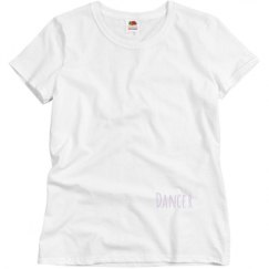 Ladies Semi-Fitted Relaxed Fit Basic Promo Tee