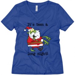 Ladies Relaxed Fit V-Neck Tee